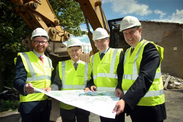 Construction work has begun on a new £4.2million housing scheme in Greenisland for those living with dementia