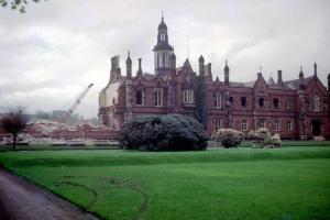 The Deaf and Dumb Institution’ Lisburn Road Belfast , being demolished before the First Survey of Historic Buildings in Northern Ireland