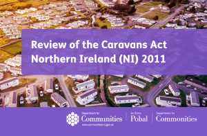 Hargey seeks views on current Caravan Act