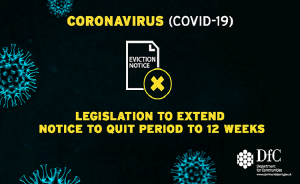 Communities Minister Deirdre Hargey MLA is to introduce legislation in the Assembly to extend the notice to quit period a landlord must give a tenant to 12 weeks.